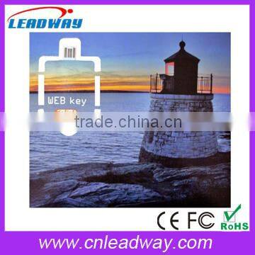 Custom Wedding Invitation Card Usb Flash Drive, English Paper Card Usb Webkey photo-6