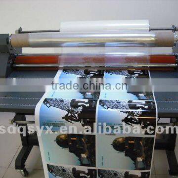 automatic hot cold laminator roll laminating machine