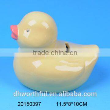 Lovely Yellow Duck Ceramic Coin Bank ,ceramic Coin Boxes,ceramic Money Bank photo-3