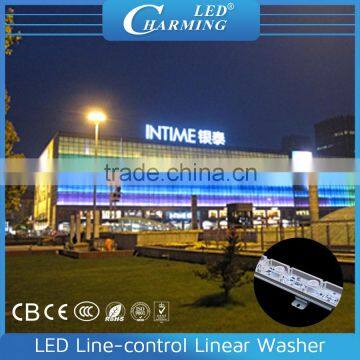 led line-control linear washer light for architectural/stage decoration