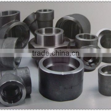 Socket Welding Coupling/Union/Plug/Nipple/Cap/Cross//Street Elbow/Socket Welding Pipe Fitting ANSI B16.9 Socket Welding Cross