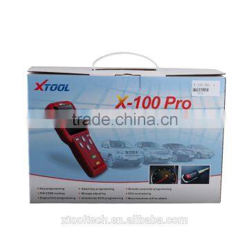 Original Xtool X100 PLUS X100 PRO Smart Key Maker 4C 4D Chip Maker OBD2 Eobd TRANSPONDER KEY PROGRAMMER Free Shipping photo-2
