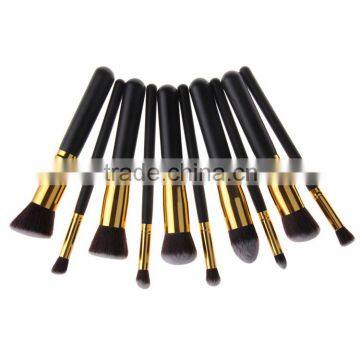 Professional Makeup Brushes Set Premium Cosmetics Synthetic Kabuki 10pcs Quality Choice photo-3