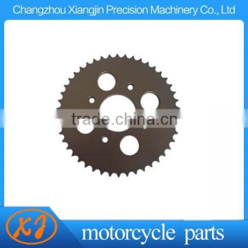 CNC aluminum motorcycle rear sprocket with anodized