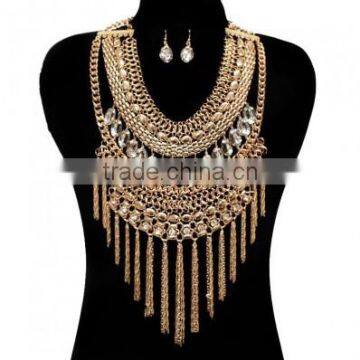 Chain Fringe Fashion Bohemian Necklace Set