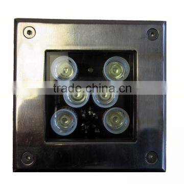 IK10 Passed IP68 waterproof LED Square underground light