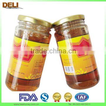 DELI brand honey syrup with comb for YE market