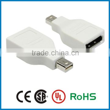 APBG Wholesale mini DP displayport male to DP displayport female adapter