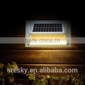 Modern Energy Saving Outdoor Solar Step Wall Light For Safety