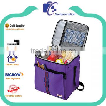 Promotional fashion insulated small collapsible cooler bag