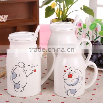 Wholesale personalized travel white coffee cup