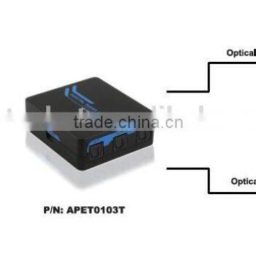 Mini SPDIF/TOSLINK Digital Fiber Optic Audio Splitter 1x3, 1 in 3 Out Audio Splitter photo-5
