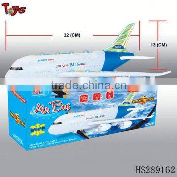 Wholesales BO A380 plane baby music toys