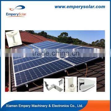 Qualified Extruded Aluminum Solar Panel Mounting Roof Mid Clamps for Home Solar System photo-6