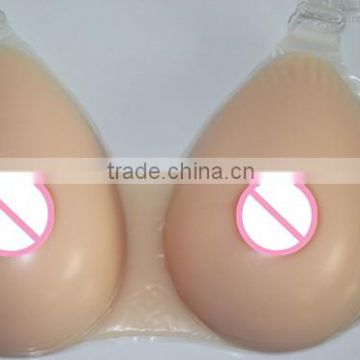 Free shipping fashion silicone fake breast forms soft breast crossdressing 600g/pair