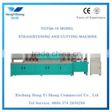 Hydraulic automatic steel wire straightening machine and cutting machine