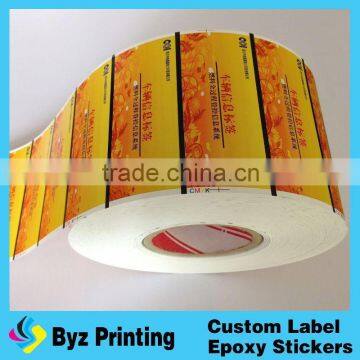 Printing adhesive paper custom soy sauce jar labels