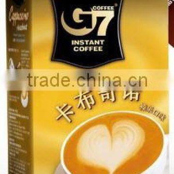 G7 Instant Cappuccino Hazelnut - Box 06 sticks