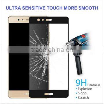 Full Coverage Tempered Glass Film Premium Screen Protectors For Huawei P9 p9 plus