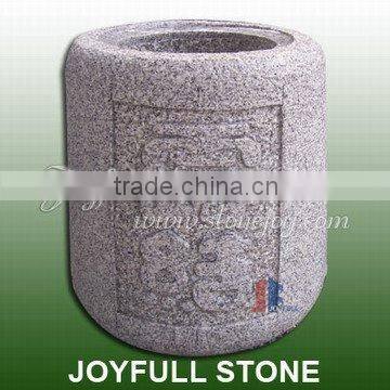 Stone Oriental Garden Ornaments Flower pots