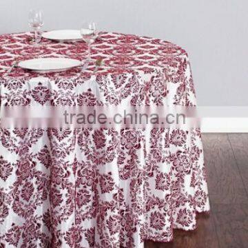 Jacquard Tablecloth in Various Colours, Shapes & Sizes