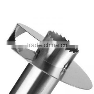 Sprial Stainless Steel Ananas Corer,Pineapple Corer