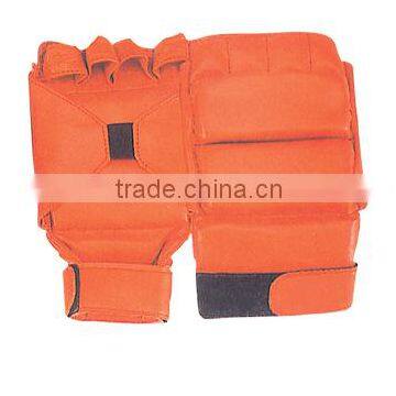 Orange Color Bag Gloves