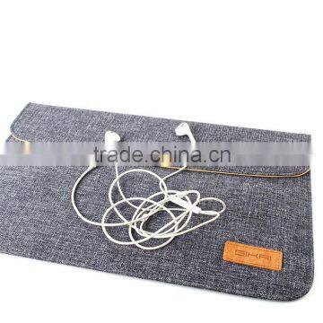 2016 NEW SIKAI Supply High Quality Waterproof Jeans Laptop Sleeve Bag for Xiaomi Air Laptop Case Bag