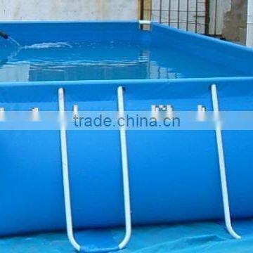 Top Open Onion Flexible Pvc Water Tank for Fire Fighting photo-3