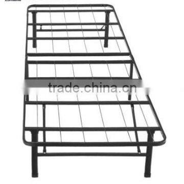 Foldable Metal Platform Bed Frame and Mattress Foundation - Twin