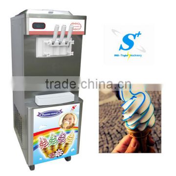 Single cooling system 2014 standing frozen yogurt dispensing machine (ICM-T338)