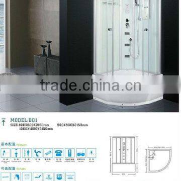 80*80*215cm shower cabin/room/enclosure