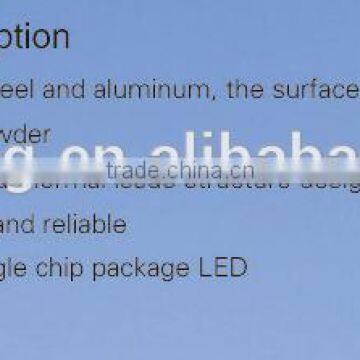 Floor Lamp IP65 Solar Powered Street Lights Steel Pole Clamps Die-casting Aluminum photo-4