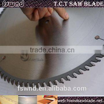 chrome coating TCT saw blades to cut bilaminated panels woodworking tool