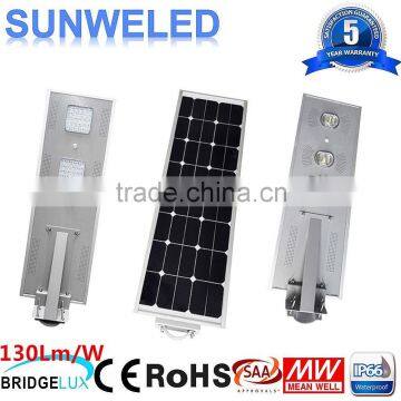 COB Intelligent PIR Motion Sensor Solar LED Street Light 15W 18W 20W 30W 40W 50W 60W