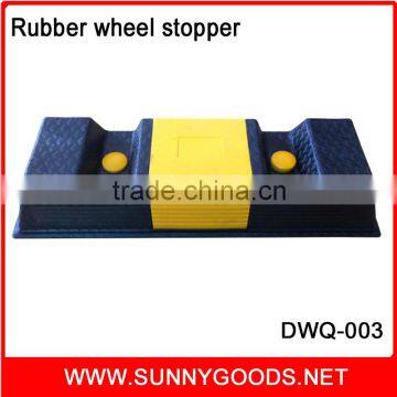 Plastic car wheel stop