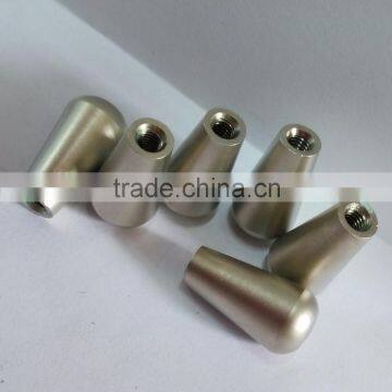 Archaize furniture handle electroplating nickel wire drawing round handle