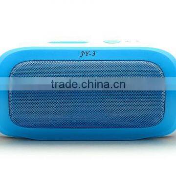 Newest JY-3 Portable Wireless Bluetooth Loudspeaker Support U-disck TF Card with FM and Mic Outdoor Speaker Subwoofer Speakers