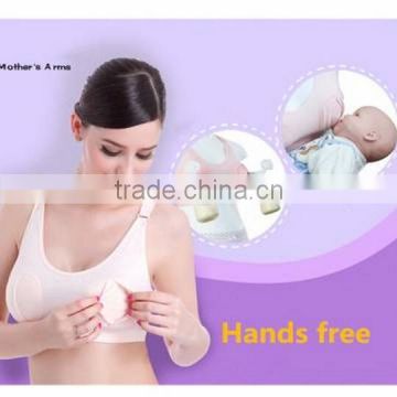 Mother Hands Free Feeding bra / Baby Breastfeeding bra / baby nursing bra