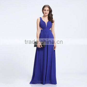 2016 boutique fashion chiffon party maxi dress
