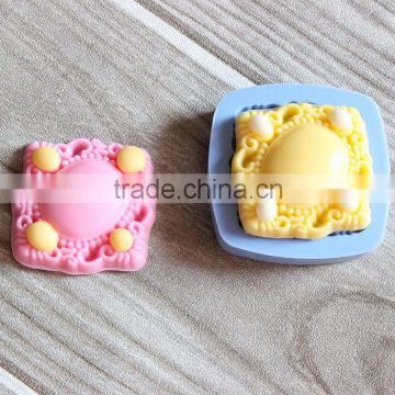 Silicone 3D Cake Mould, Brooch Fondant Mould, Dessert Decorating Mould