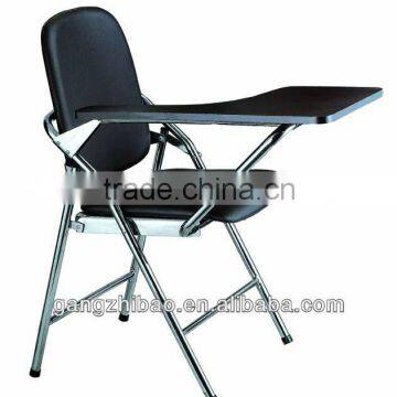 folding training chair with MDF tablet Low Price from Foshan AH-007