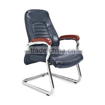 2015 new style metal conference chair with solid wood armrest AH-513