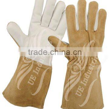 UEI-2881 leather welding gloves , welding work gloves , welder gloves , welding gloves , safety work gloves