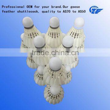 AS30 badminton shuttlecock OEM Chinese factory