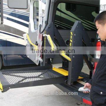 Public use wheelchair lifts