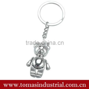 Custom animals cute bear keychain