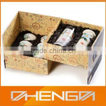 Hot!!! Customized Made-in-China 2 Layers Antique Design Paper Box (ZDC13-028)