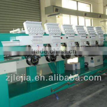 Lejia 6 heads cap embroidery machine