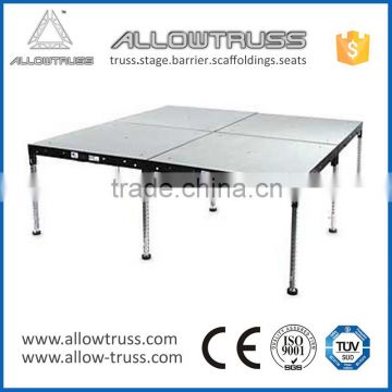 aluminum simple portable stage for events and dancing